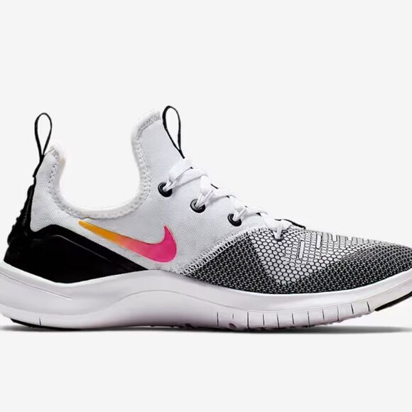 Nike Free TR 8 Athletic Shoes- Black/Laser Fuschia - Picture 2 of 11